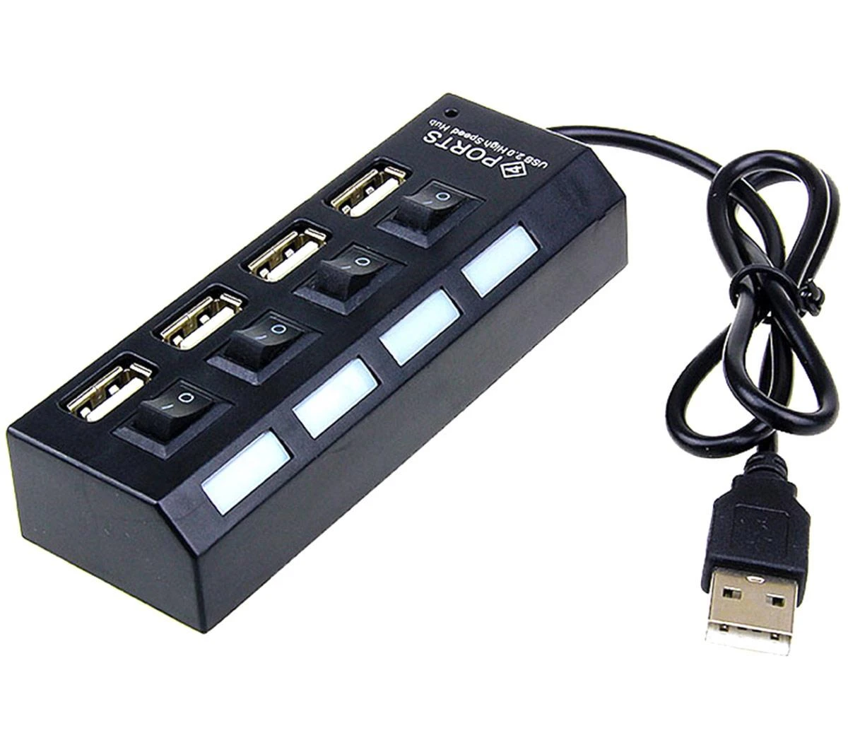 Ak228A 4 X USB Šakotuvas