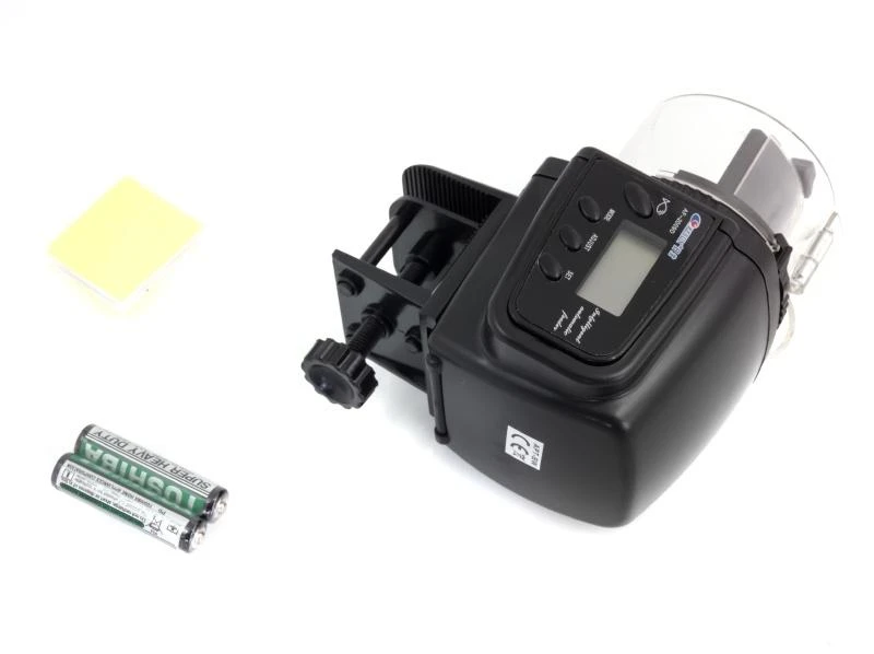 Apte Automatinis žuvų maisto tiektuvas AF-2009D su LCD ekranu ir 70 ml talpa