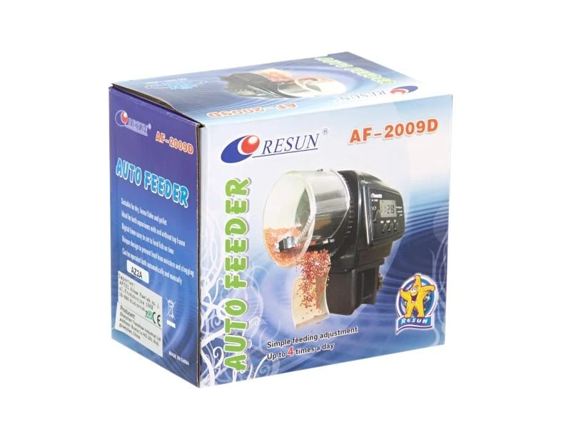 Apte Automatinis žuvų maisto tiektuvas AF-2009D su LCD ekranu ir 70 ml talpa