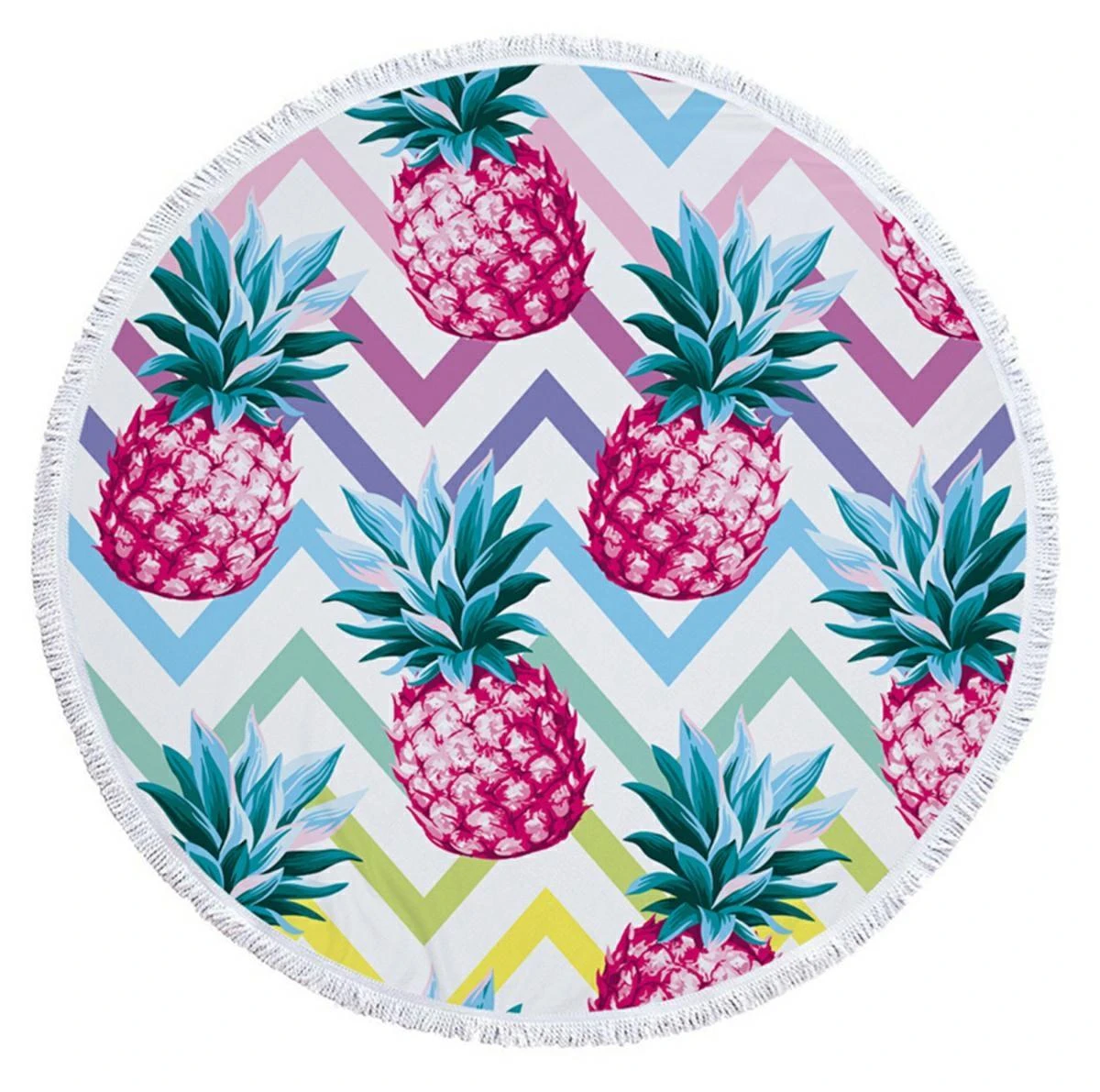 Bq50D Paplūdimio rankšluostis Victoria Fashion Ananas, 150 cm
