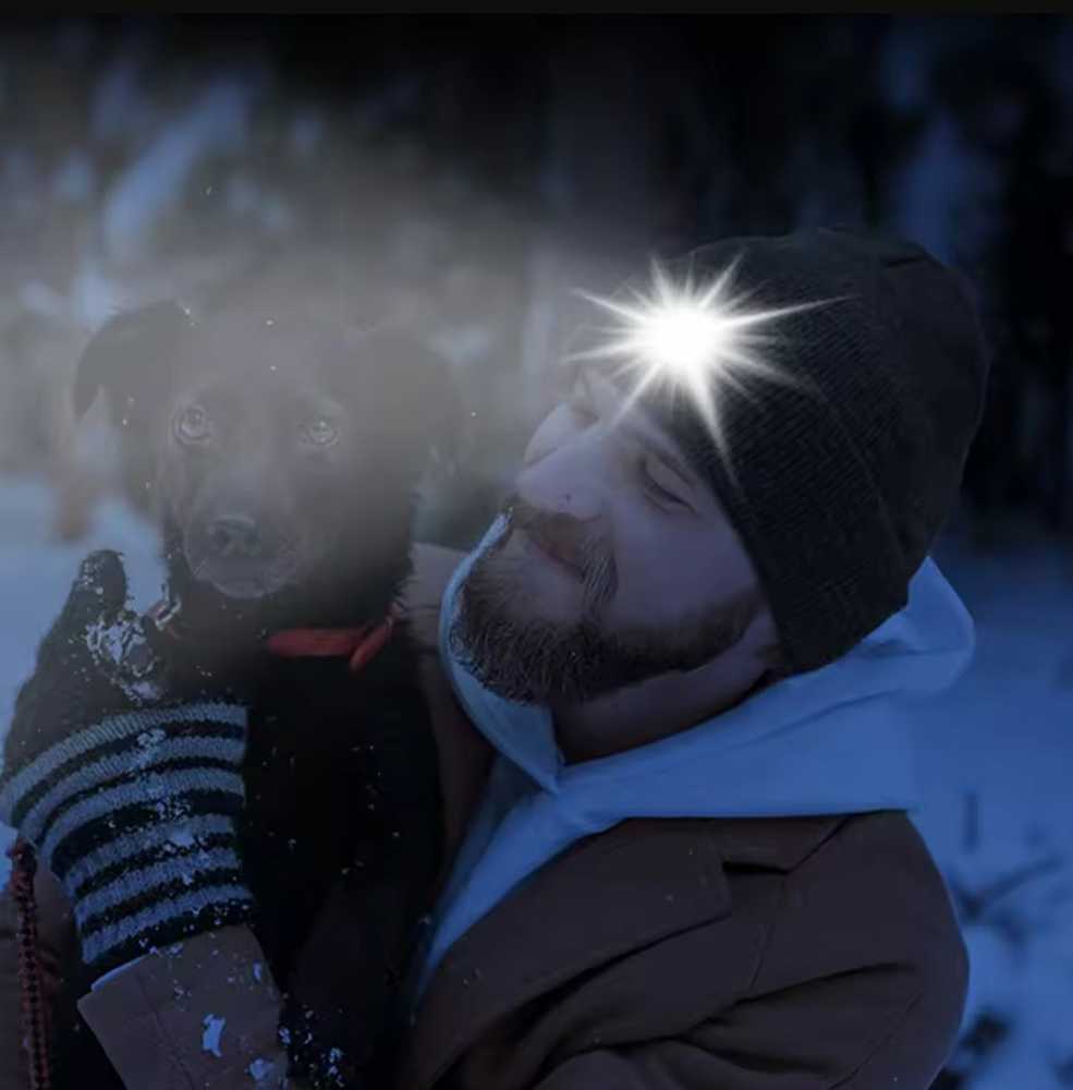 ATL Žieminė kepurė su LED žibintu BQ83