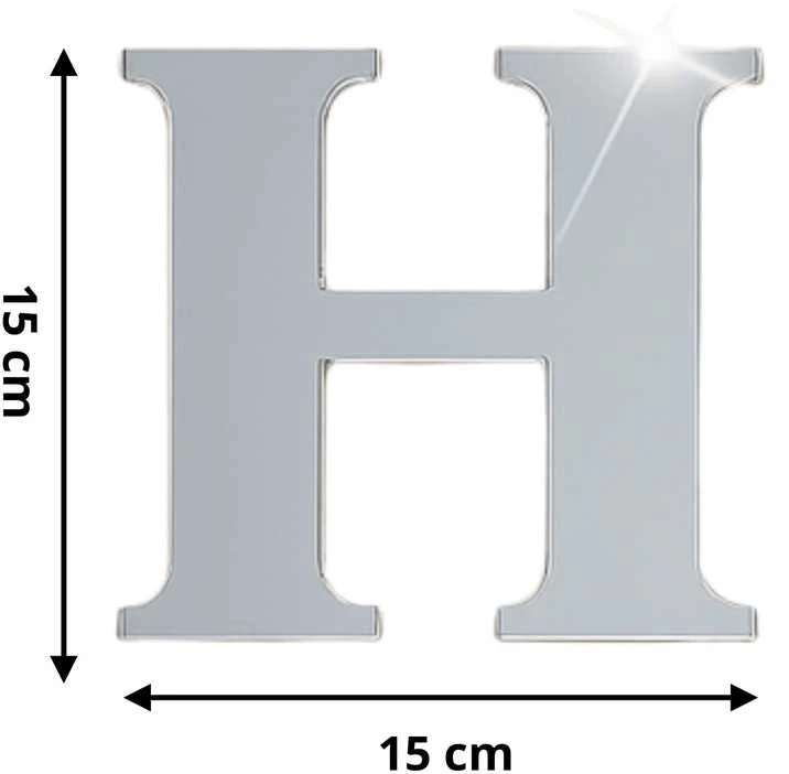 ATL Veidrodiniai sienų lipdukai „HOME“