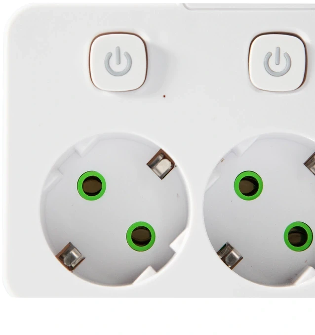 ATL DA714C Prailgintuvas 3 lizdai + 3xUSB + USB-C 3m