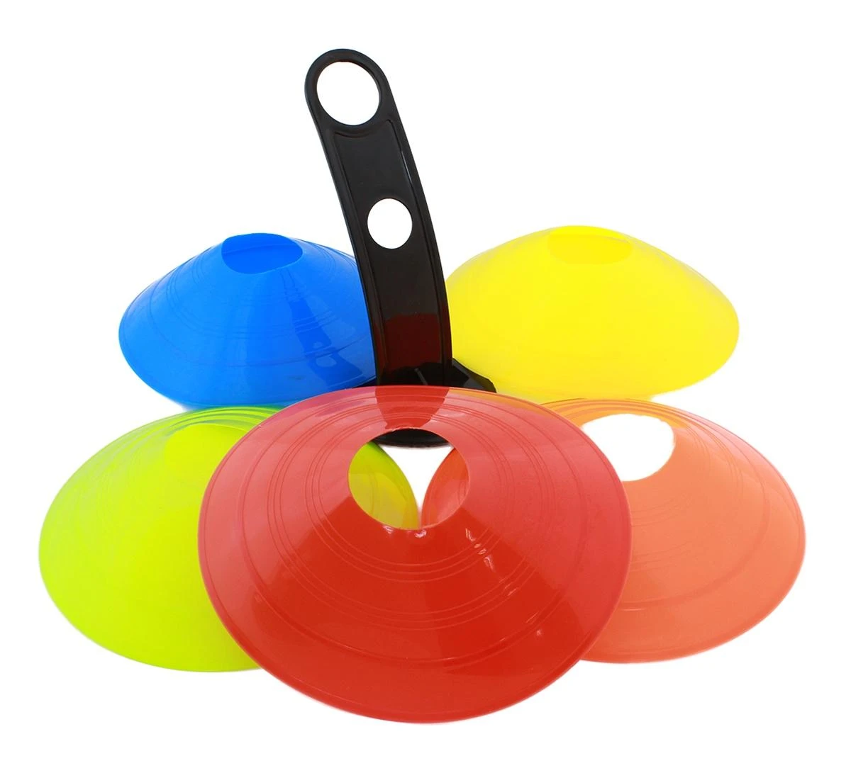 Sports Equipment Žymeklių rinkinys su laikikliu
