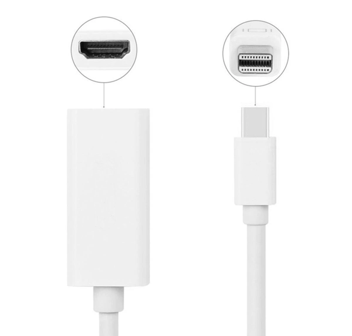 Hd18 Hertz DisplayPort Mini - HDMI adapteris