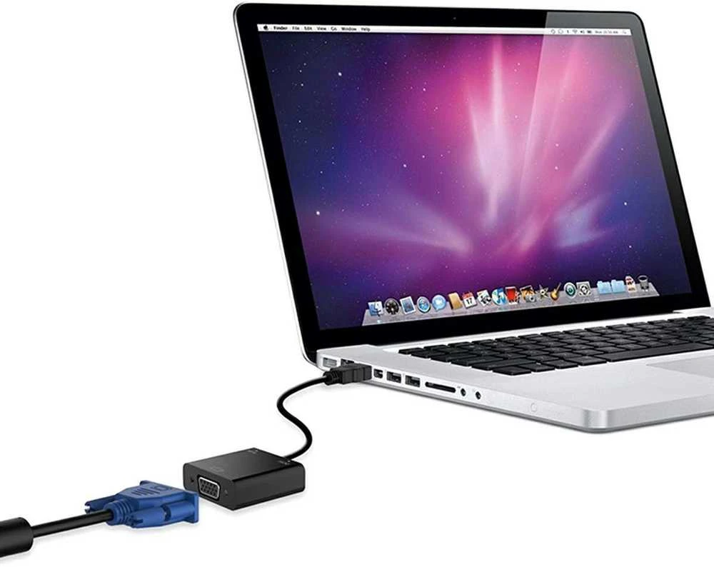 92-129# Oem HDMI į VGA + garso keitiklis HD31A su laidu