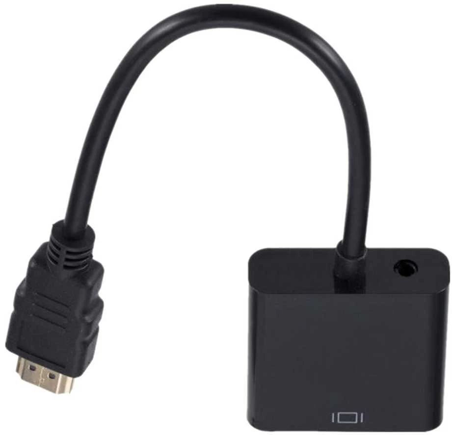92-129# Oem HDMI į VGA + garso keitiklis HD31A su laidu