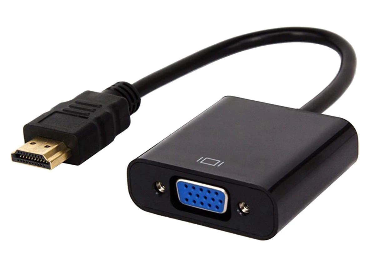 92-129# Oem HDMI į VGA + garso keitiklis HD31A su laidu