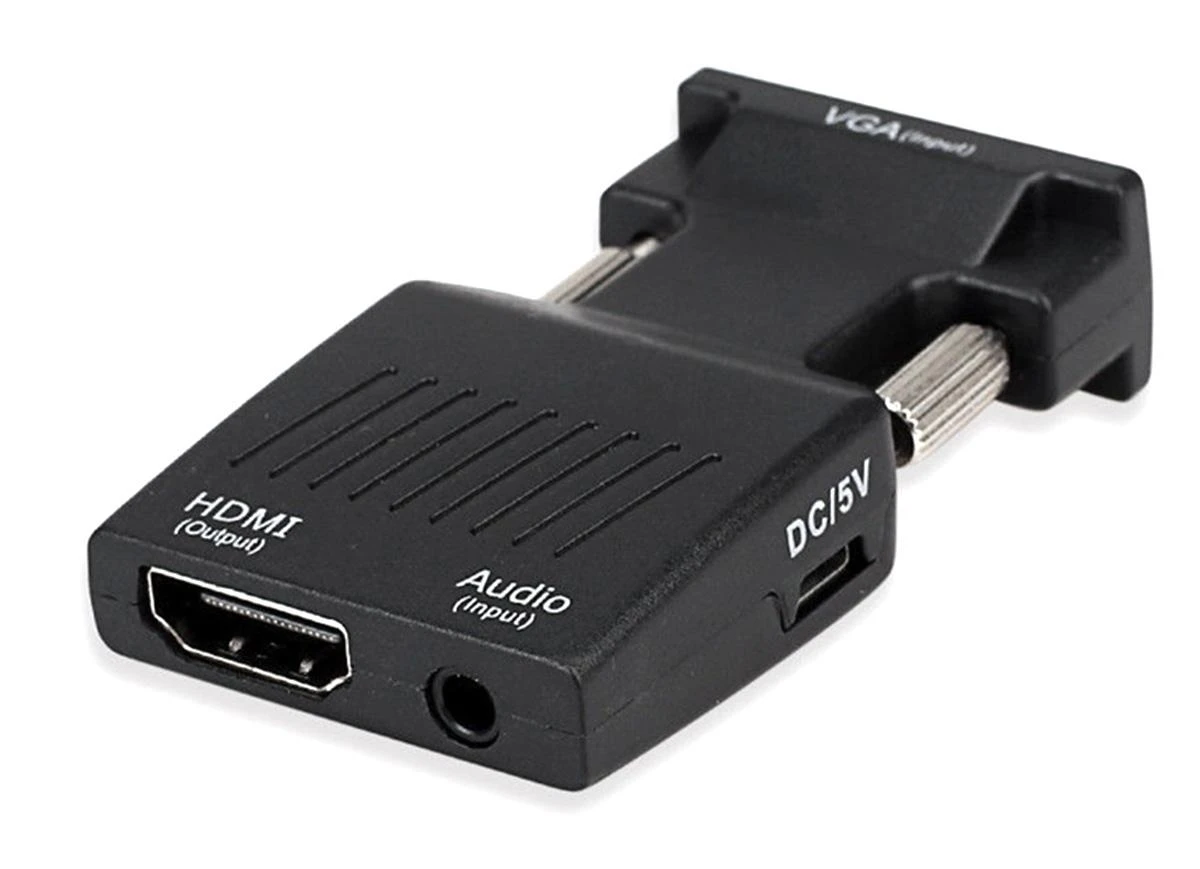 Hd38 Adapteris iš VGA (D-Sub) į HDMI