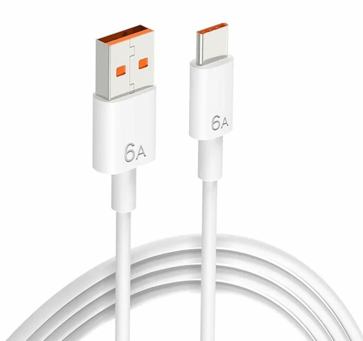 Kompiuterio laidas KK21K Kabelis USB Type-C 1m baltas