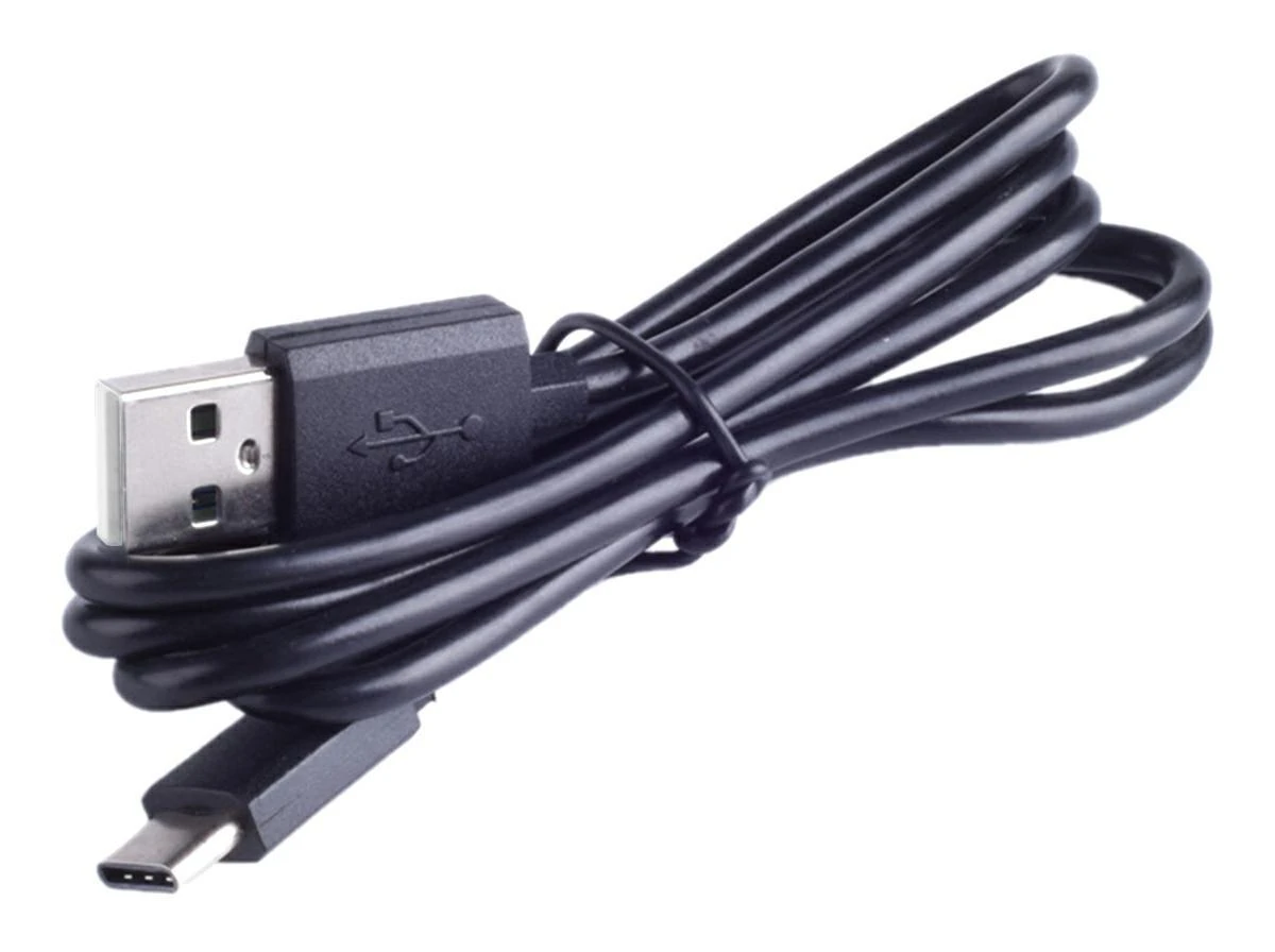 Kk21T USB C tipo kabelis 1 m juodas