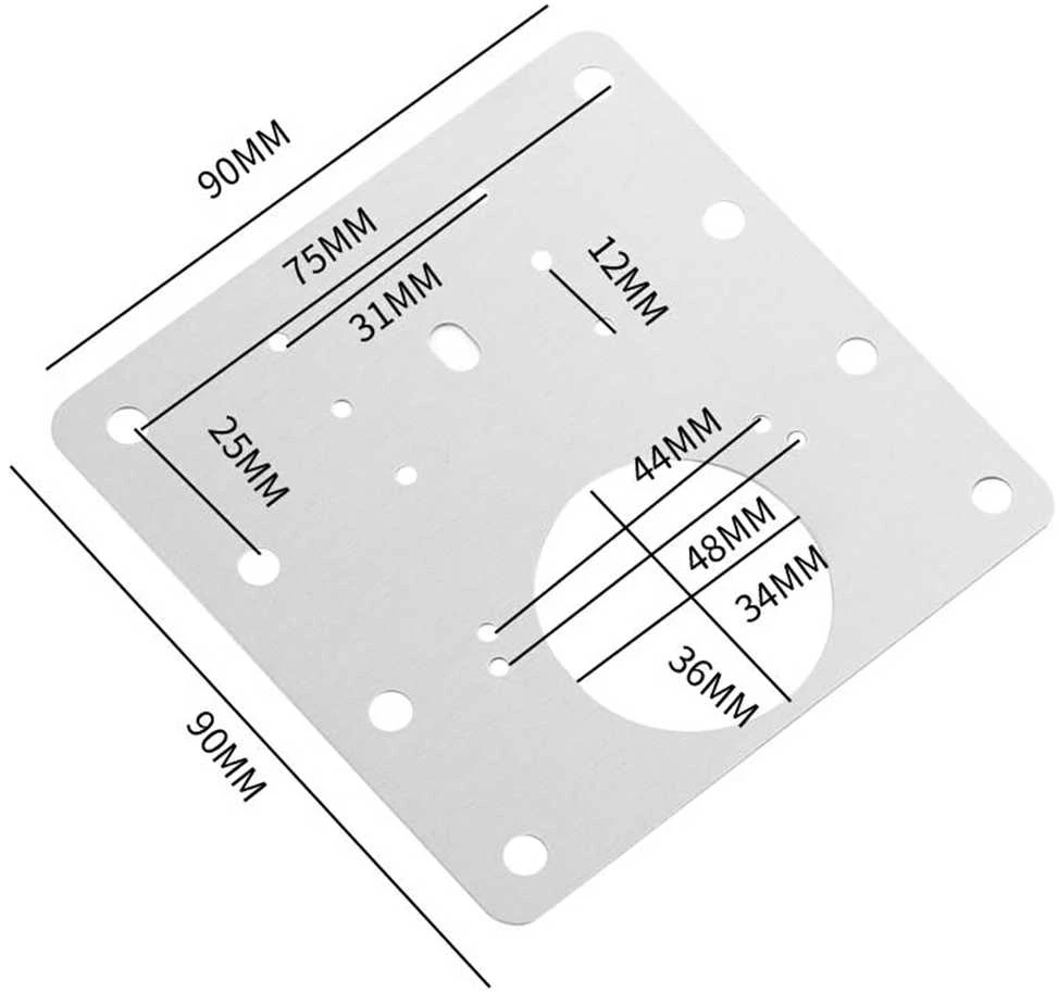 Nz15 Durelių vyrių remontinis komplektas 90x90 mm