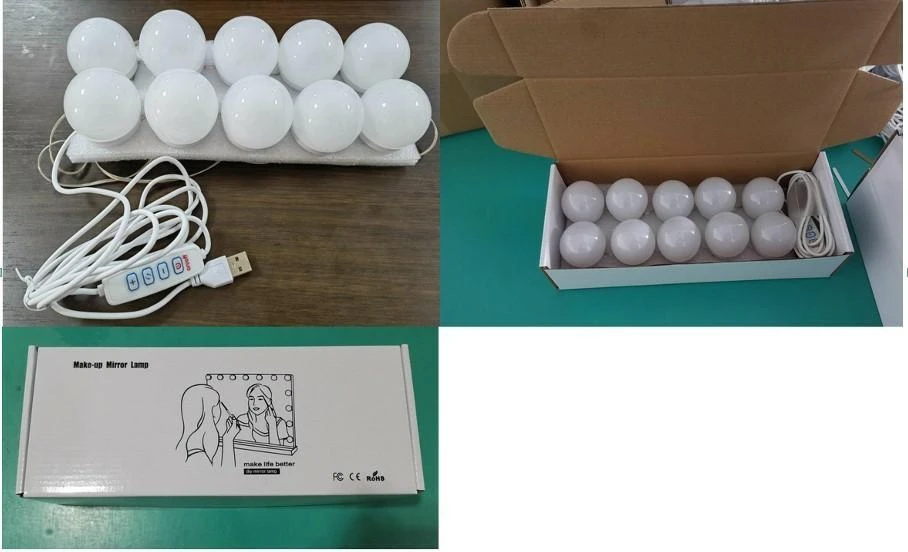 Aptel ATL ZD109 Lampki led na lustro 10vnt