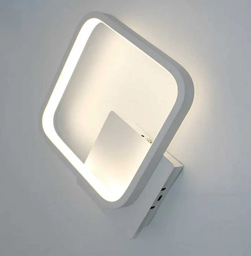 ATL Šviestuvas LED ZD113, 14W, 22,5x22,5 cm, baltas
