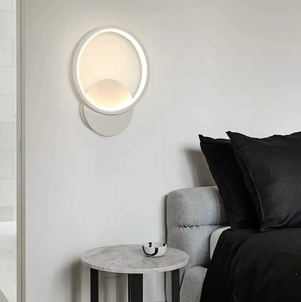 ATL LED sieninis šviestuvas ZD132A, 12W, baltas