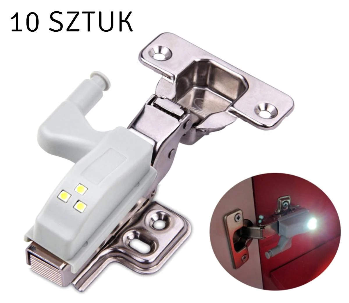 Zd23F LED virtuvės vyriams, 10 vnt.