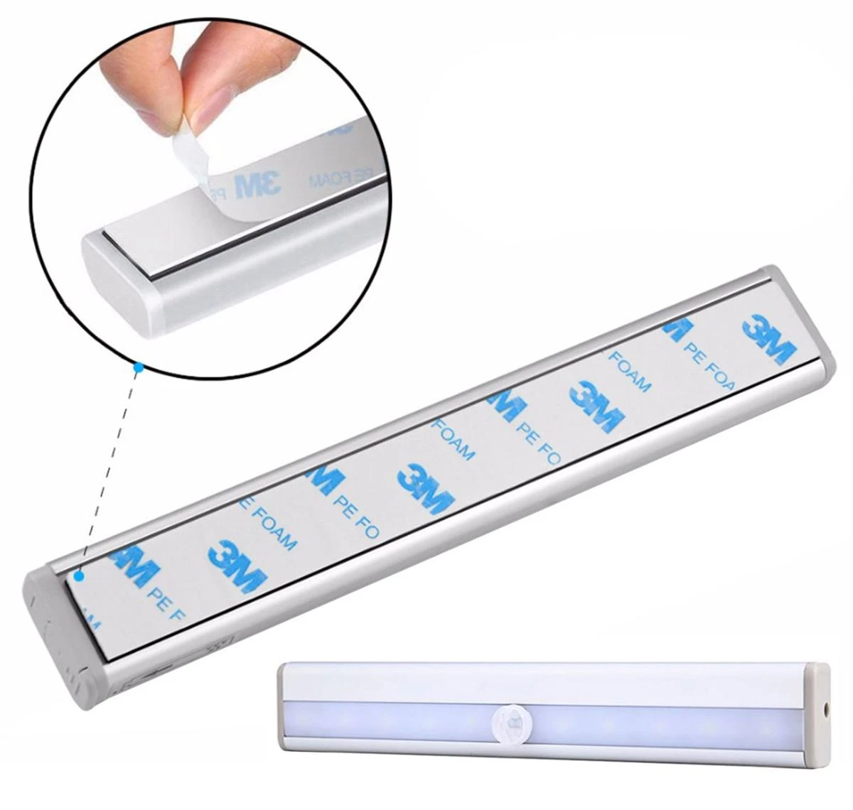 Zd23G LED lempa su judesio jutikliu