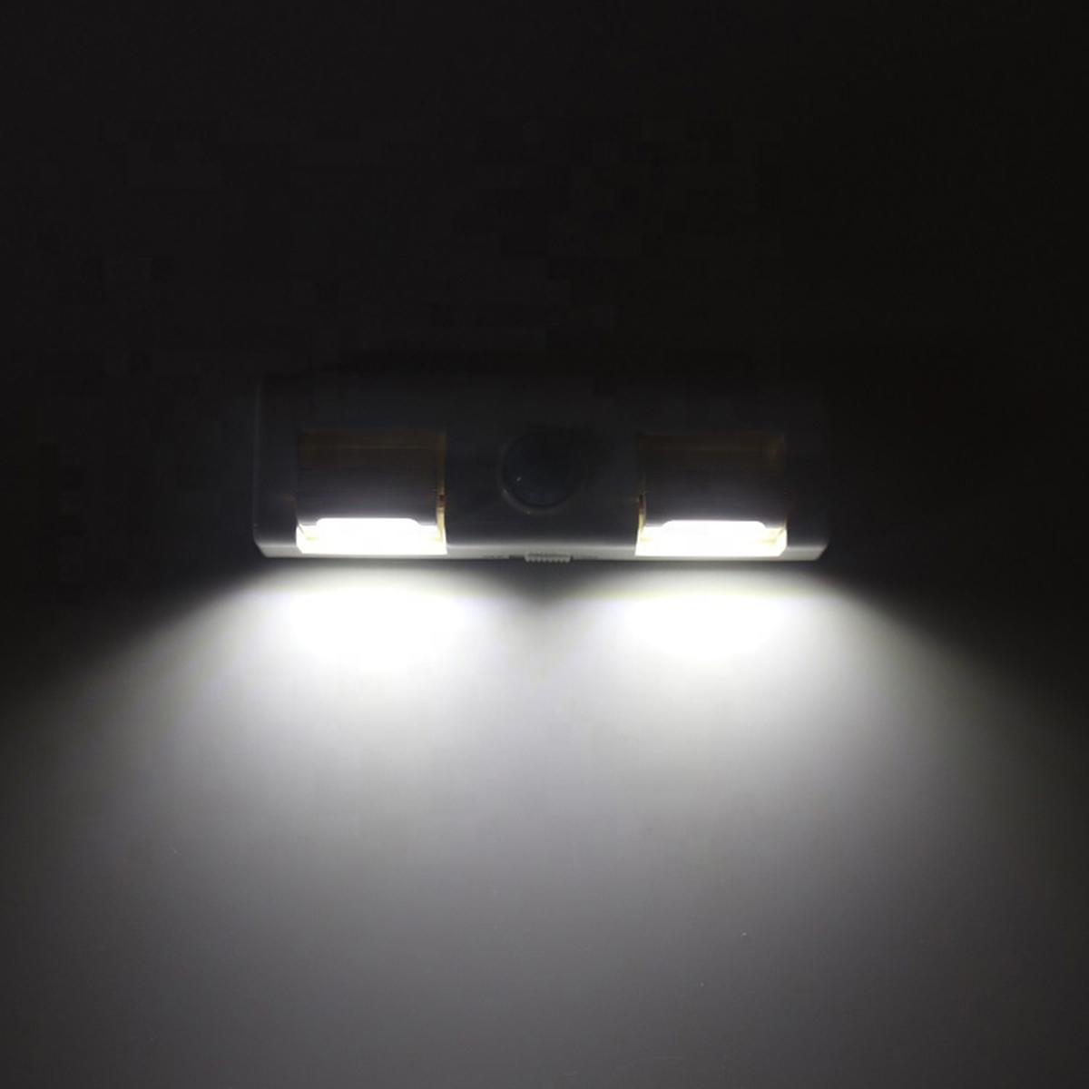 ATL LED Lempa su judesio ir prieblandos jutikliu, 8 LED, juoda