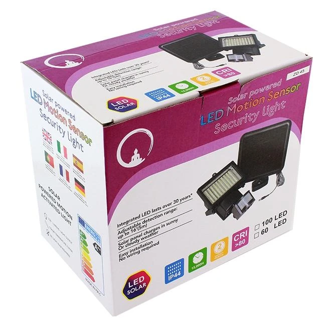Creativehome ATL ZD45 Halogen 60 LED saulės + jutiklis