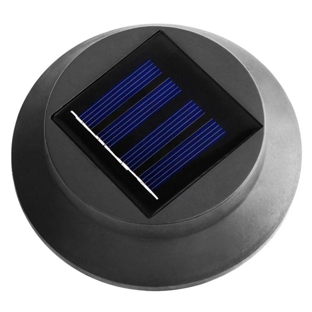 Creativehome ATL ZD52 saulės energija varomas sodo šviestuvas 3LED juodas
