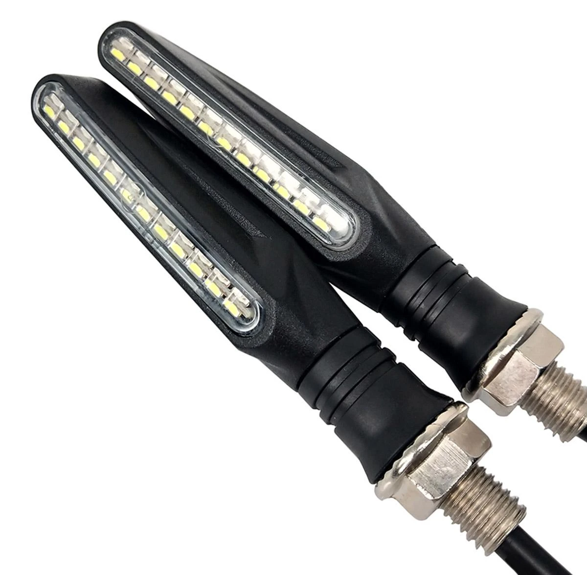 Zd59B Dinaminiai šoniniai LED posūkio signalai, universalūs.