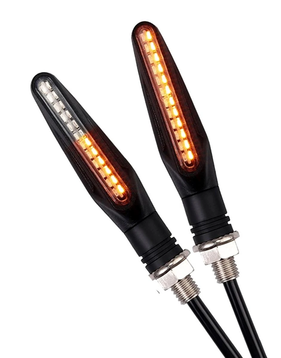 Zd59B Dinaminiai šoniniai LED posūkio signalai, universalūs.