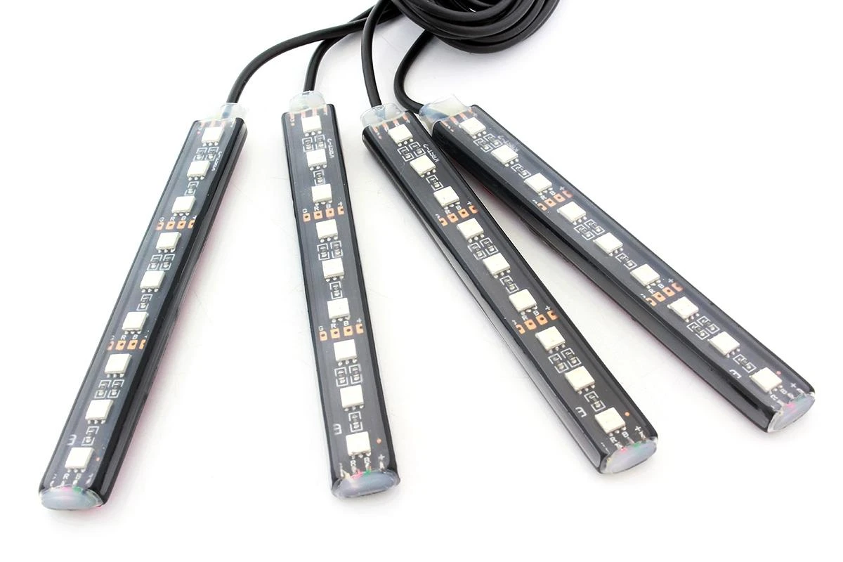 ATL Automobilio vidaus apšvietimo LED rinkinys ZD65A 4x9 RGB