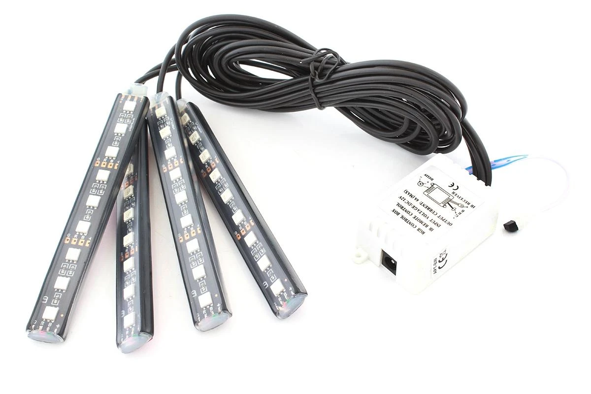 ATL Automobilio vidaus apšvietimo LED rinkinys ZD65A 4x9 RGB