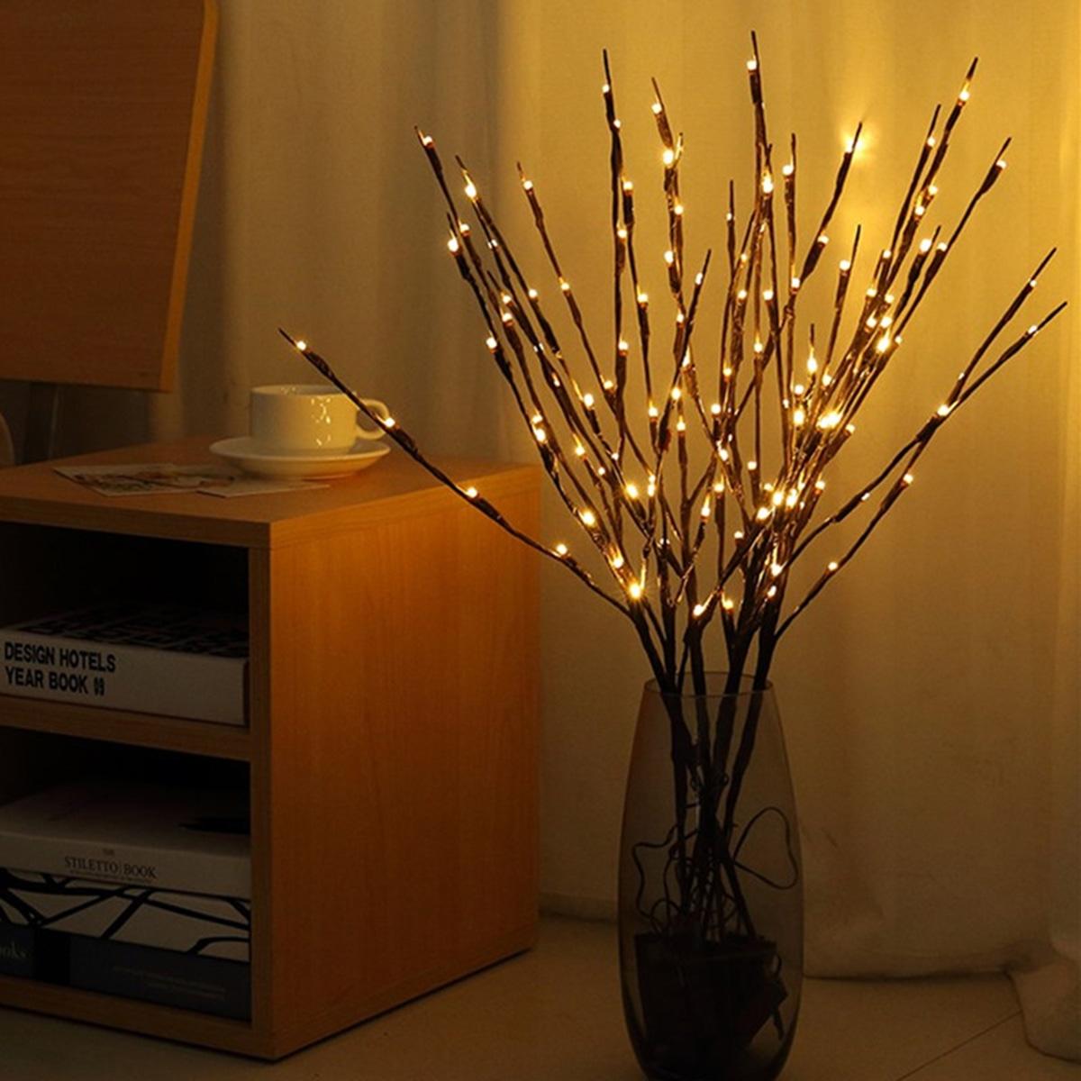 ATL Dekoratyvinės šakos su 20 LED lemputėmis, 70 cm