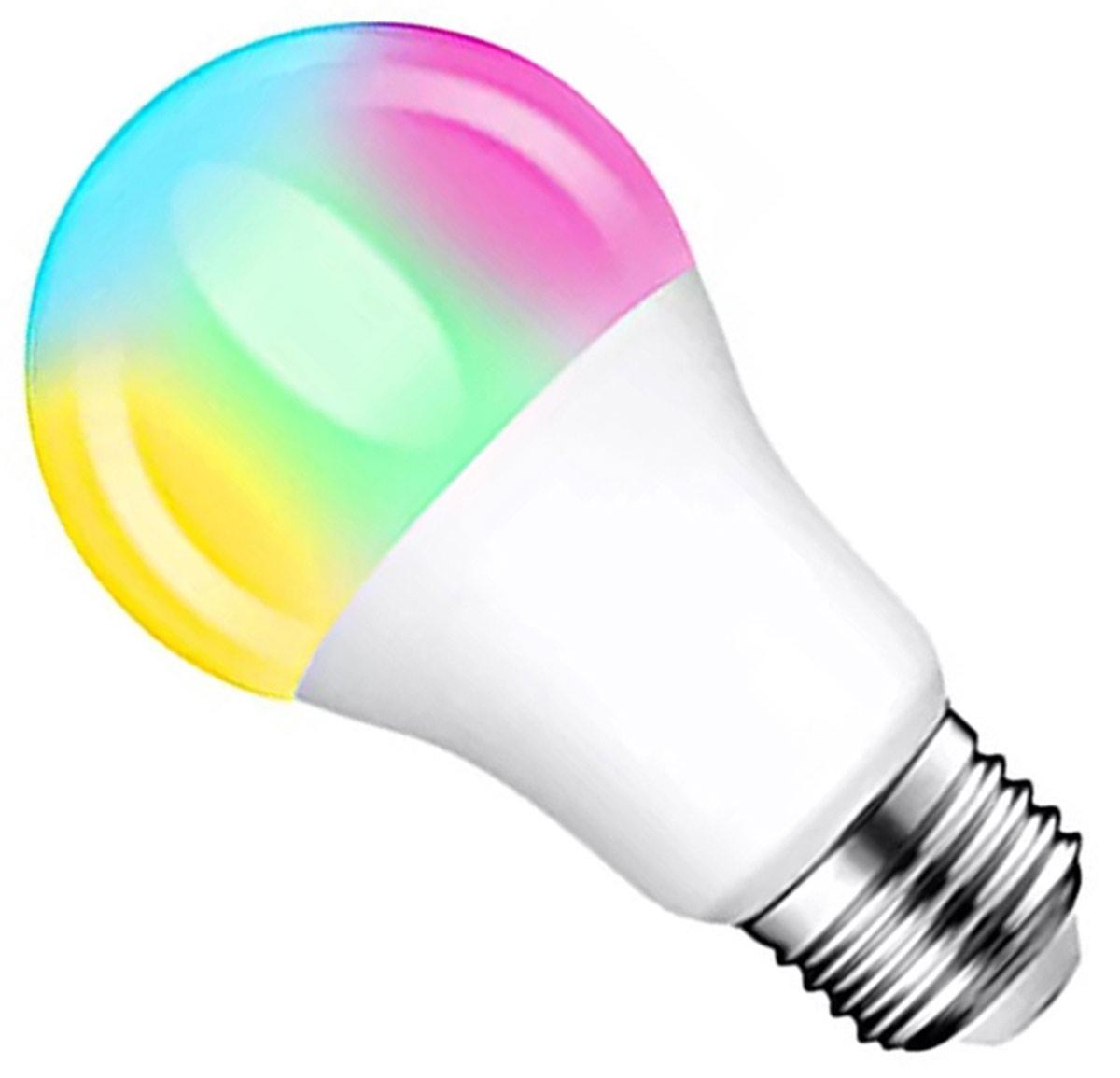 ATL LED lemputė RGB E27 su nuotolinio valdymo pultu, 3W