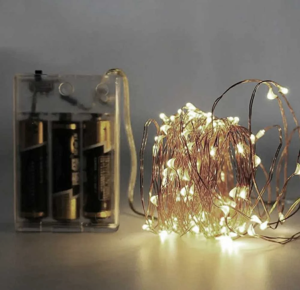 ATL ZD86A Lampki druciki 100 led zimny balta