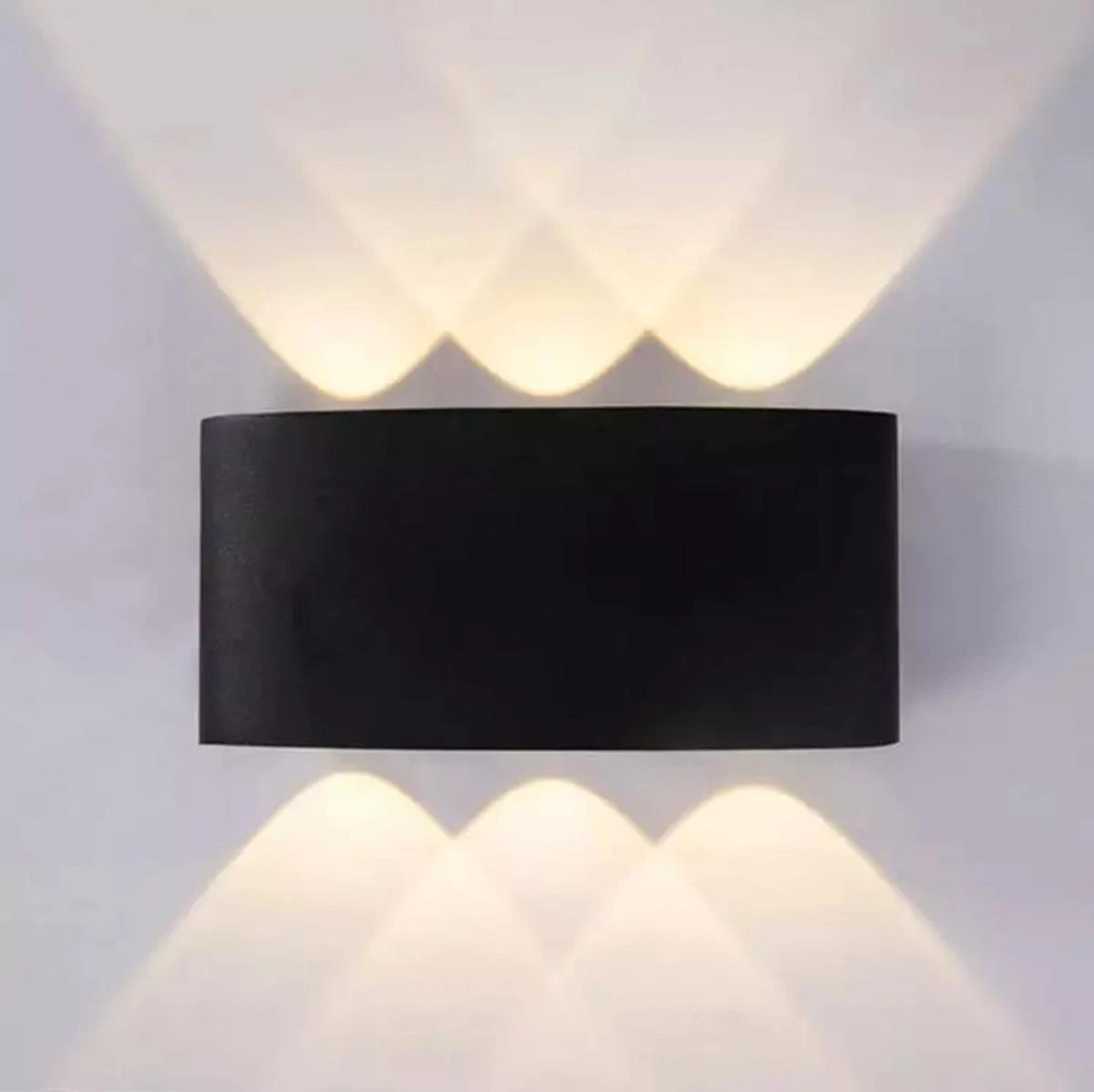 Sieninis šviestuvas ATL Lempa LED 6W juodas
