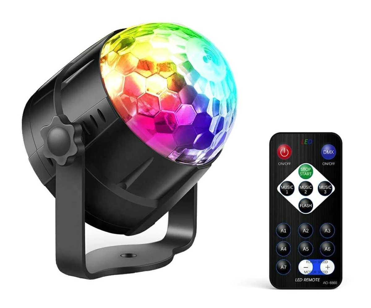 Zs48 Disko kamuolys RGB
