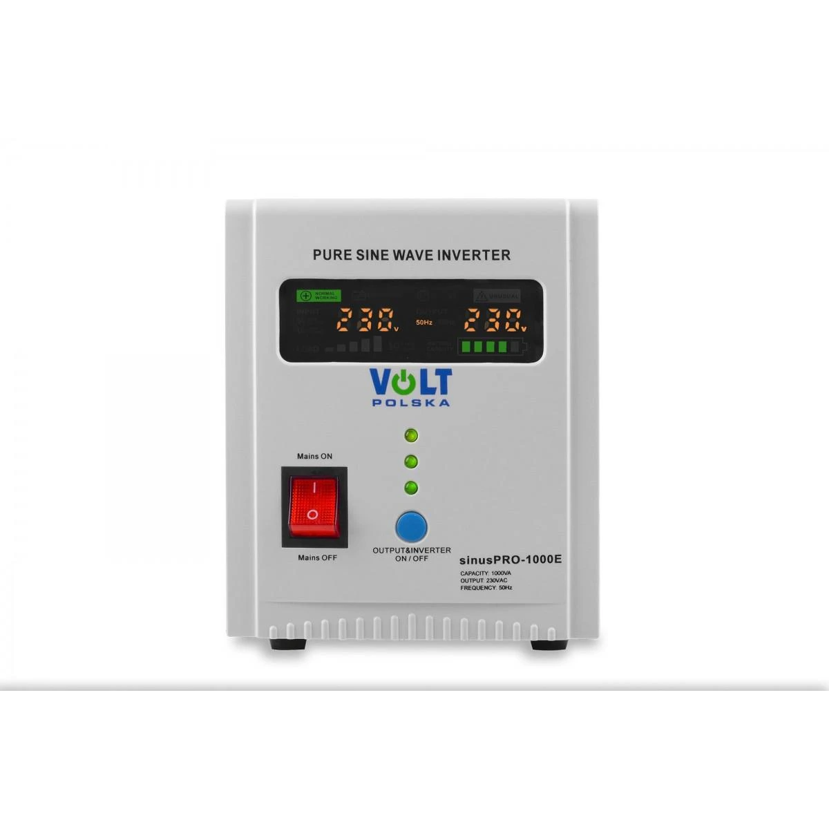 VOL SINUS PRO 1000 E 12/230 V (700/1000 W) NEPERTRAUKIAMO MAITINIMO ŠALTINIS