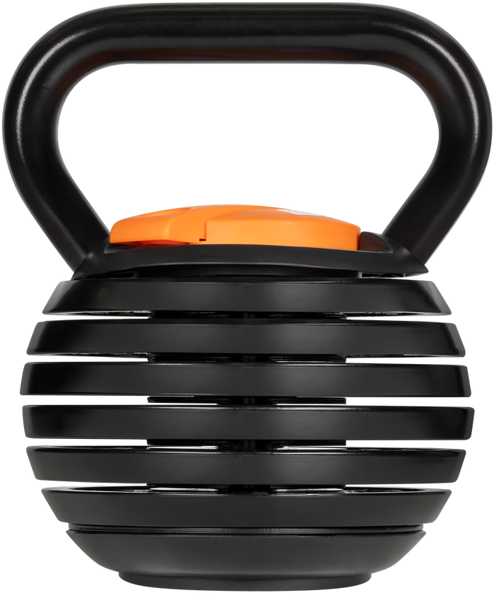 Reguliuojamas ketaus svarmuo 18 kg, REBEL ACTIVE