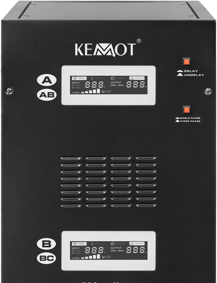 Automatinis trifazis įtampos stabilizatorius KEMOT PROavr-80k