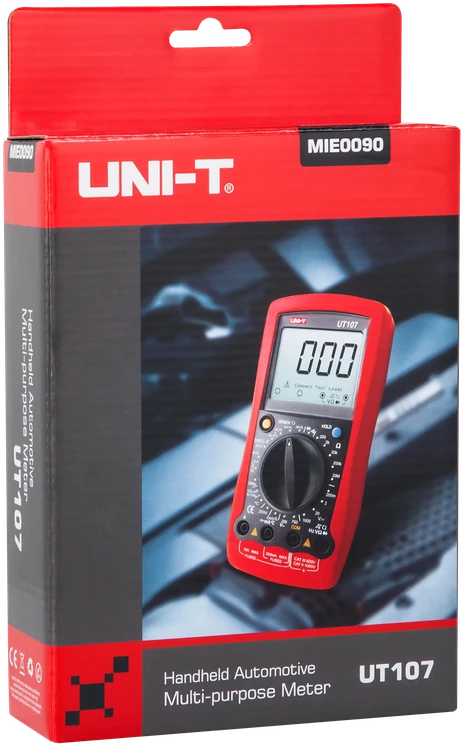 Automobilinis universalus matuoklis Uni-T UT107
