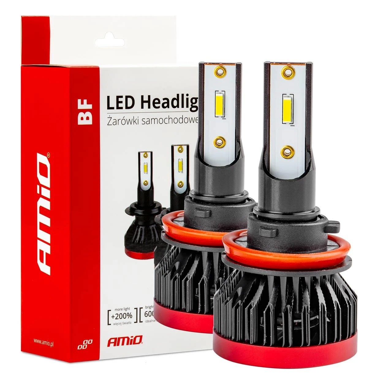 Amio LED BF lemputės su aušinimo radiatoriais