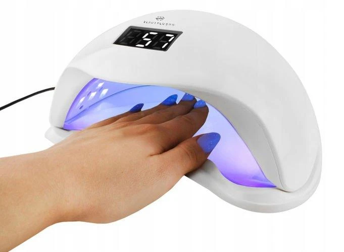 24 LED 48W UV nagų lempa + Beautylushh spaustukai