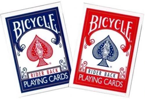 Bicycle Standard Retro 808 Pokerio Kortos (Raudonos)