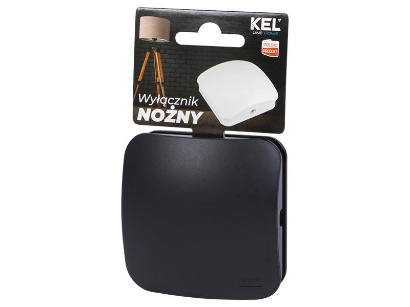 Plastrol Wyłącznik nożny przelotowy, dwupozycyjny, jednotorowy, 1a