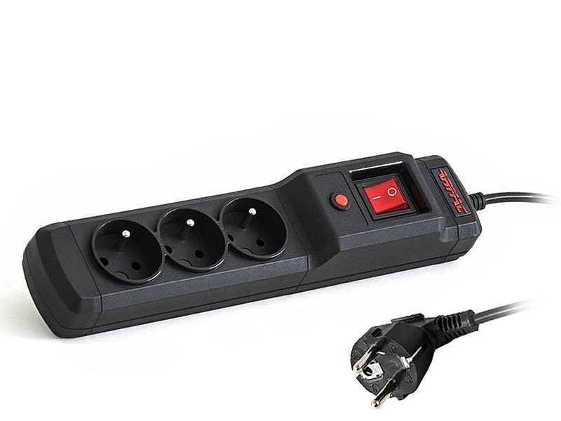 ARMAC M3/45/CZ Armac Surge Protection MULTI M3 (3 lizdai) 4.5m juodas