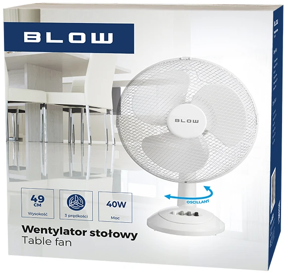 Blow Ventiliatorius 12 colių 30cm 38W