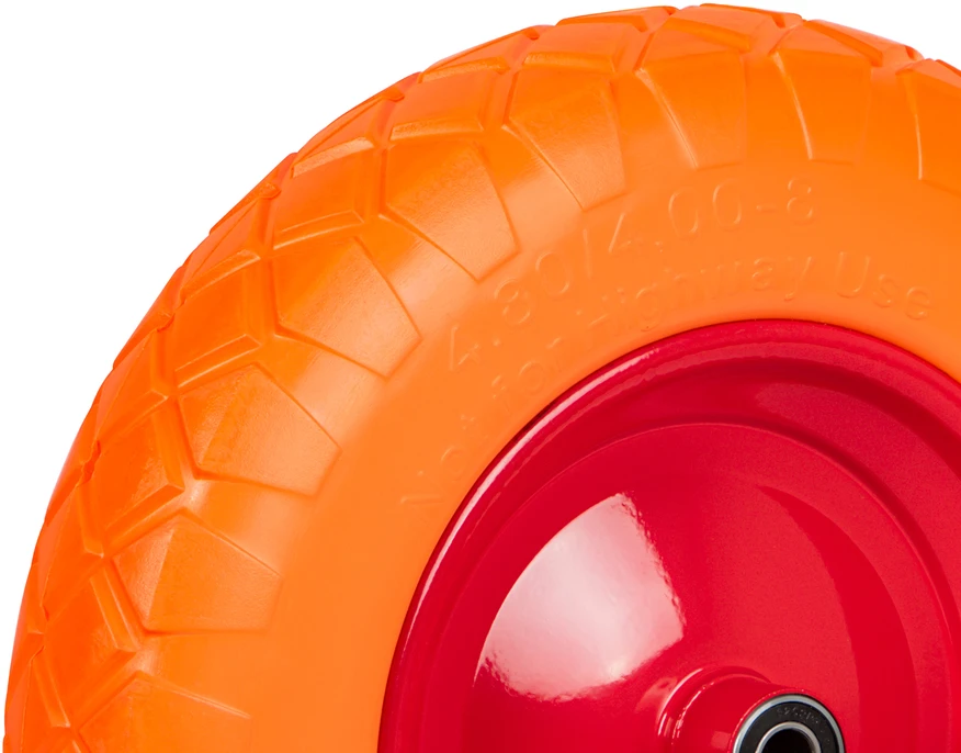 Blow Ratas 40 cm karučio vežimėliui 400x98 4.00/8 ORANŽINIS