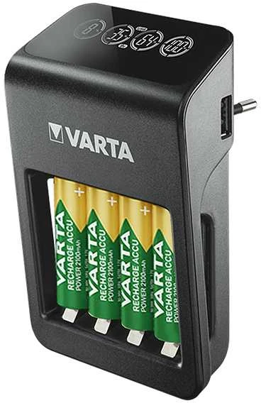 Blow 75-474# Įkroviklis lcd plug+4xaa 2100mah varta 56706`