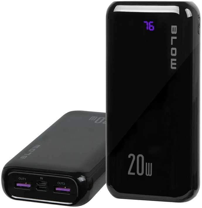 Blow Išorinė baterija 20000mAh PD PB20F JUODA