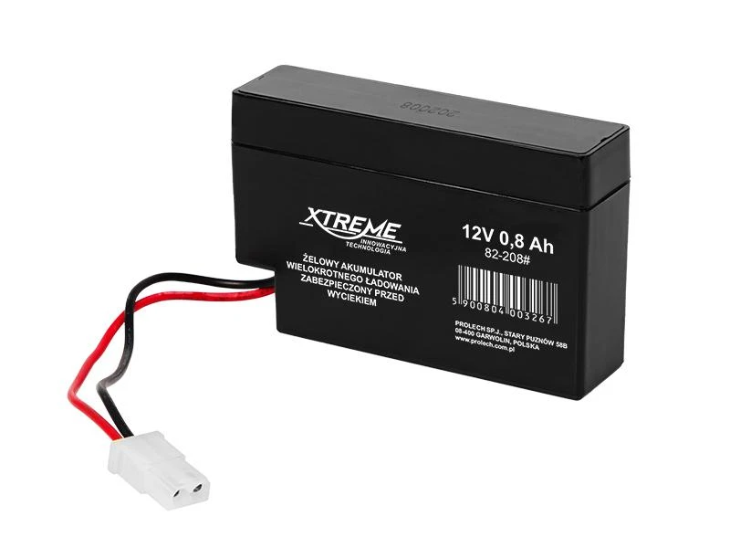 Švino akumuliatorius 12V 0.8Ah XTREME
