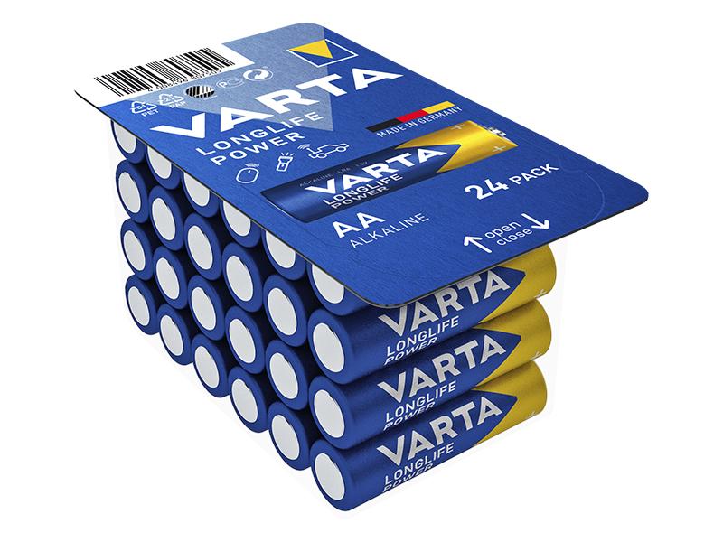 Baterija VARTA LR06 DIDELIS ENERGIJOS Ilgaamžė galia