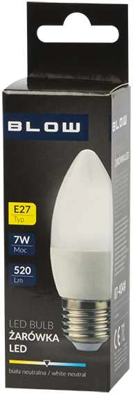 Blow LED lemputė E27 C37 ECO 7W