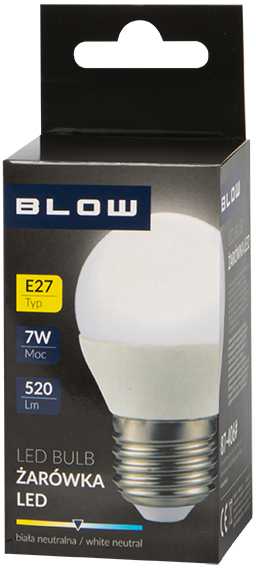 Blow LED lemputė E27 G45 ECO 7W